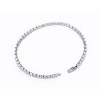 Brilliant-Link™ Silver Tennis Bracelet